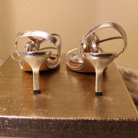 Maje - Leather Filipina Heeled Sandal - Size 41 - Picture 4 of 11